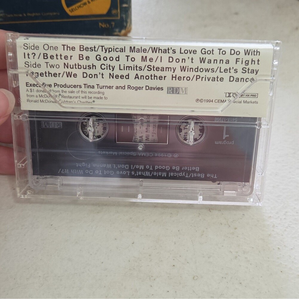 Tina Turner Greatest Hits Cassette Album 1994 CEMA Special Markets S41X-17958 - Picture 4 of 9